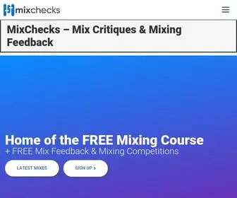 Mixchecks.com(MixChecks) Screenshot