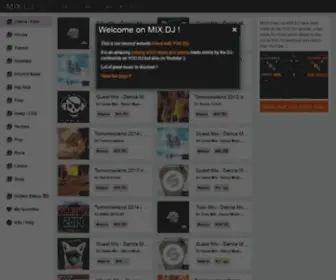 Mix.dj(LAST ADDED ALL PARTY GENRES) Screenshot