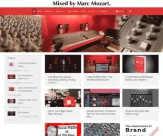 Mixedbymarcmozart.com(Mixed by Marc Mozart) Screenshot
