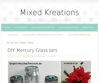 Mixedkreations.com(Mixed Kreations) Screenshot