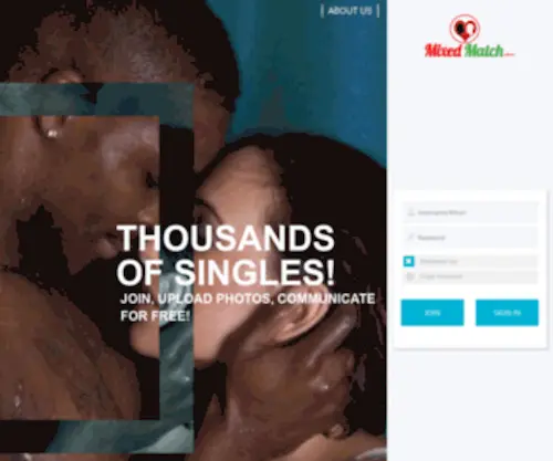 Mixedmatch.com(Meet singles online @ Mixed Match) Screenshot