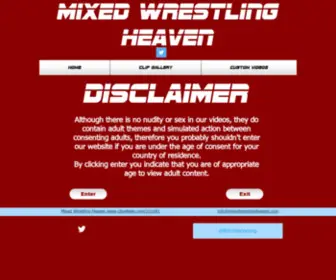 Mixedwrestlingheaven.com(Mixed Wrestling) Screenshot