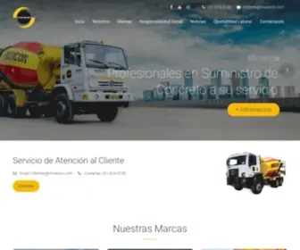 Mixercon.com(Concretamos tus proyectos) Screenshot