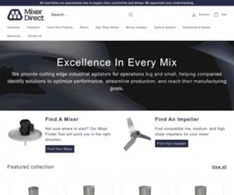 Mixerdirect.com(Mixer Direct) Screenshot