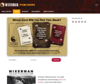 Mixerman.net(MIXERMAN Publishes) Screenshot