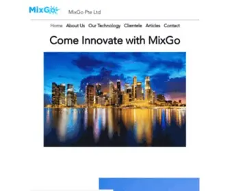 Mixgo.com(Home) Screenshot