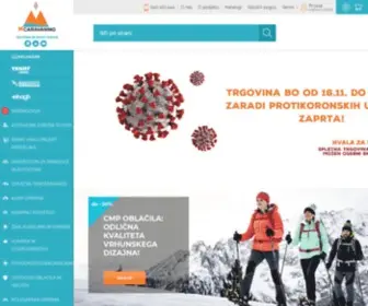 Mixi-Caravaning.si(Mixi Caravaning karavaning in kamping oprema) Screenshot