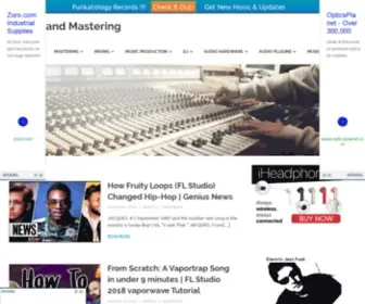Mixingandmastering.net(Music Production) Screenshot