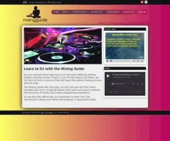 Mixingguide.com(Mixing Guide) Screenshot