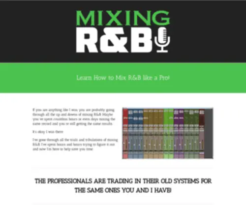 Mixingrnb.com(Mixing R&B Mixing R&B) Screenshot