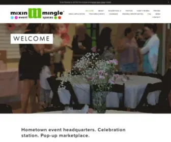 Mixinmingle.com(Mixin Mingle Event Spaces) Screenshot