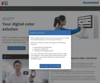 Mixitcloud.com(A&SC Color Retrieval Module) Screenshot