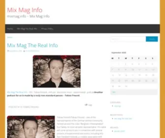 Mixmag.info(Mix Mag Info) Screenshot