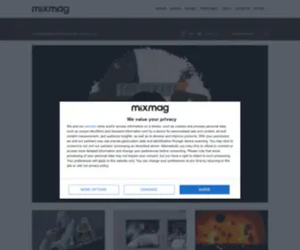 Mixmag.net(The World's Biggest Dance Music and Clubbing Destination) Screenshot