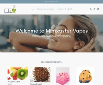 Mixmastervapes.com(Mixmaster Vapes) Screenshot