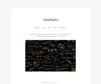 Mixmaths.com(MixMaths) Screenshot