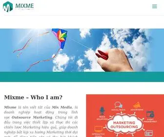 Mixme.vn(Outsource Marketing) Screenshot