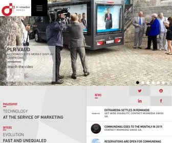 Mixmediaswiss.ch(Mixmedia Swiss SA) Screenshot