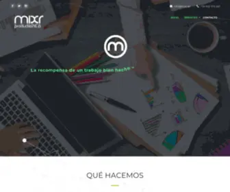 Mixr.es(Inicio) Screenshot