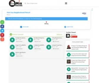 Mixringtone.com(ᐅ) Screenshot