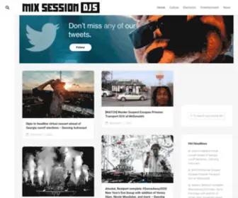 Mixsessiondjs.com(Mix Session DJs Mix Session) Screenshot