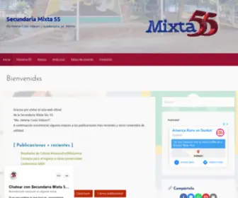 Mixta55.com(México) Screenshot