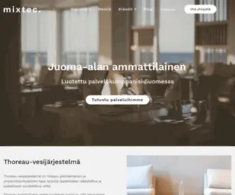 Mixtec.fi(Horeca-alan ammattilainen) Screenshot