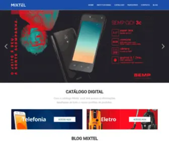 Mixteldistribuidora.com.br(Mixteldistribuidora) Screenshot
