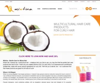 Mixtina.com(Mixed hair) Screenshot