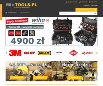 Mixtools.pl(Oferujemy profesjonalne elektronarzędzia i narzędzia warsztatowe) Screenshot