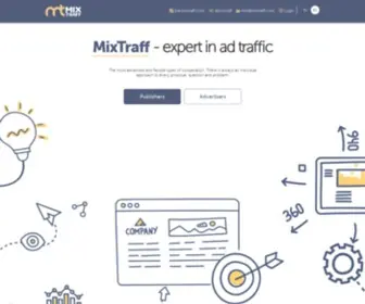Mixtraff.com(рекламная сеть) Screenshot