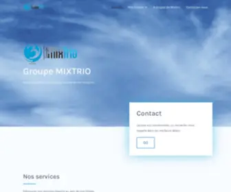 Mixtrio.net(Agence conseil en solutions internet et reseaux) Screenshot