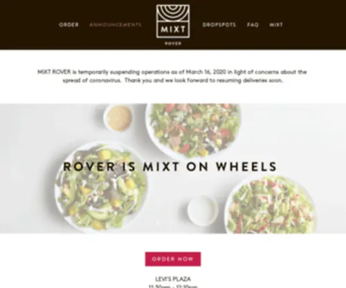 Mixtrover.com(Mixt Rover) Screenshot