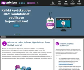 Mixtum.com(Mixtum digitoimisto) Screenshot