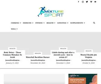 Mixturesport.com(Mix Ture Sport) Screenshot