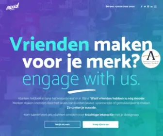 MixxDmedia.com(Marketingbureau Amsterdam) Screenshot