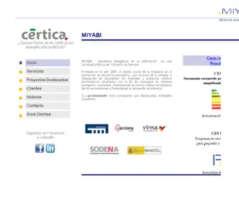 Miyabi.es(Eficiencia energetica en la edificacion) Screenshot