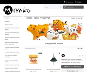 Miyako.pl(Sklep japoński online Miyako) Screenshot
