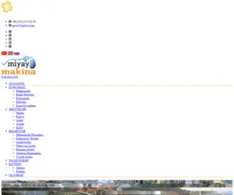 Miyay.com(Miyay Makina) Screenshot