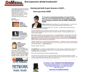 Mizar5.com(The OraMedia site for Dental Self Sufficiency) Screenshot