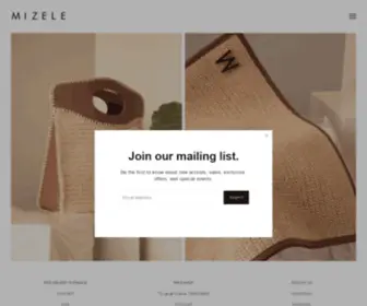 Mizele.com(MIZELE) Screenshot