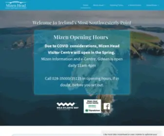 Mizenhead.ie(Mizen Head Signal Station & Visitor Centre and cross the iconic Mizen Footbridge) Screenshot