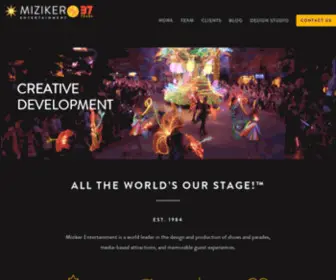 Miziker.com(Miziker Entertainment) Screenshot