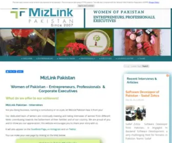 Mizlink-Pakistan.com(MizLink Pakistan) Screenshot