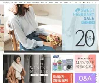 Mizmin.co.kr(여성의류) Screenshot
