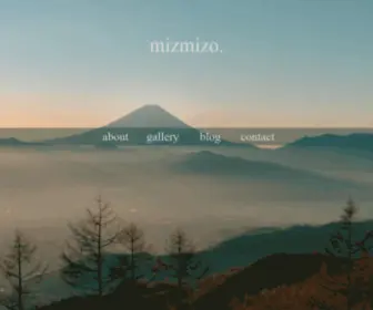 Mizmizo.com(Portfolio of みぞみぞ) Screenshot