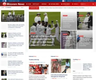 Mizoramnewz.com(North East Top Leading News Portal) Screenshot