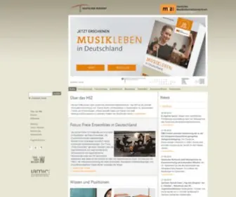 Miz.org(Das Wissen zum Musikleben) Screenshot