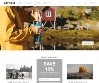 Mizulife.com(Mizu Life) Screenshot