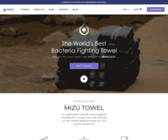 Mizutowel.com(Mizu Towel) Screenshot